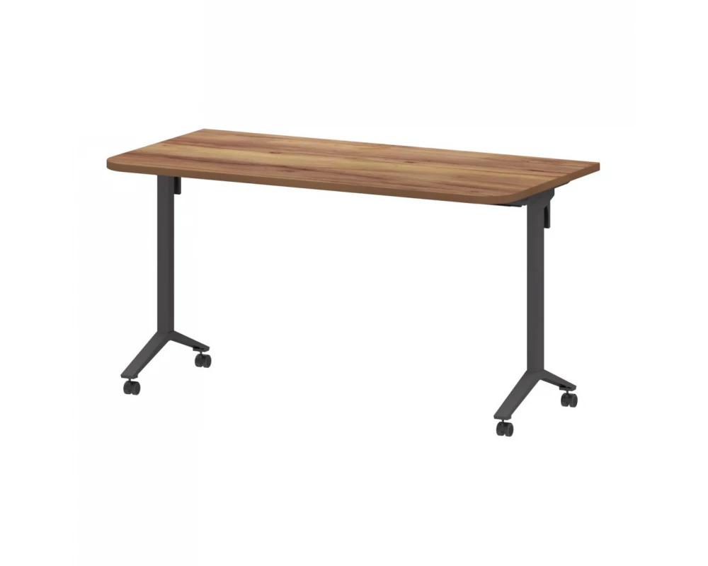 Стол мобильный складной радиусный МБ25-140.70Р 1400x700x750 Моби