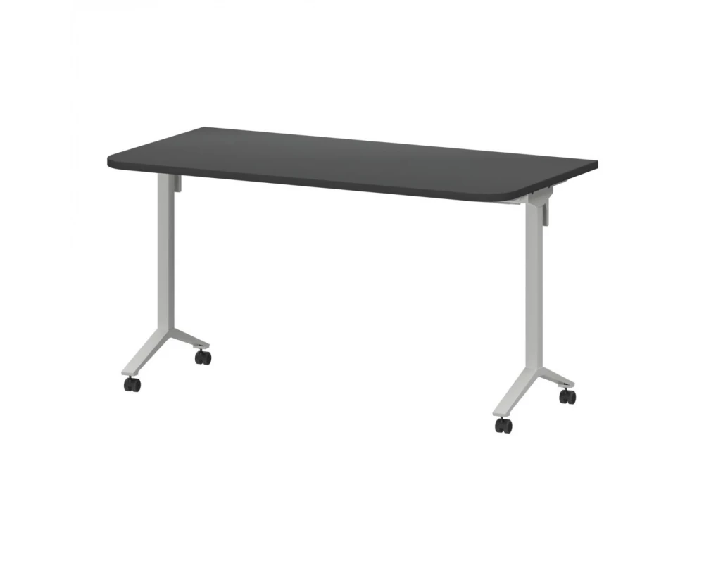 Стол мобильный складной радиусный МБ25-140.70Р 1400x700x750 Моби