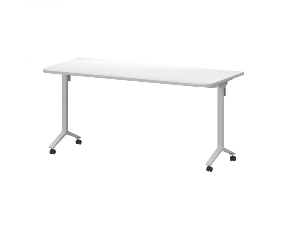 Стол мобильный складной радиусный МБ25-160.70Р 1600x700x750 Моби