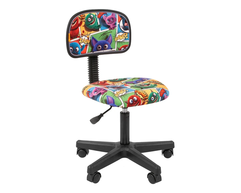 Кресло CHAIRMAN ТИН (Kids) 101 Черный пластик (black)