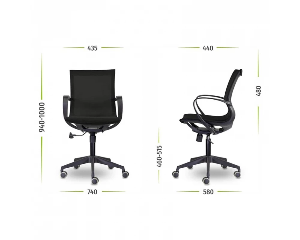 Кресло Йота М-805 BLACK PL