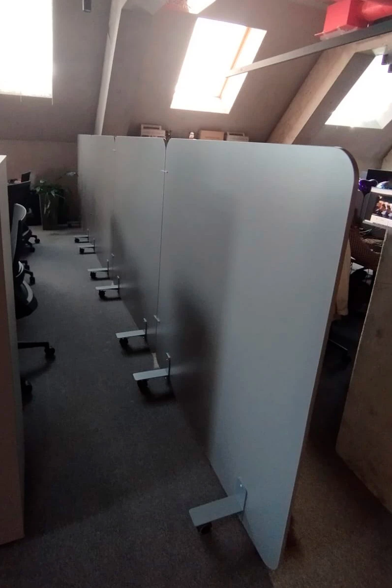 Напольные перегородки R-line фото в интерьере 1